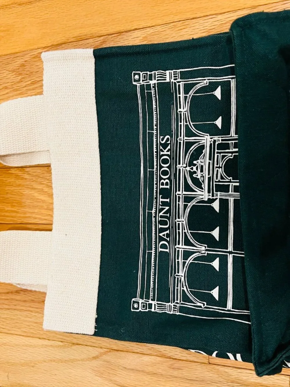 Daunt books London canvas tote bag